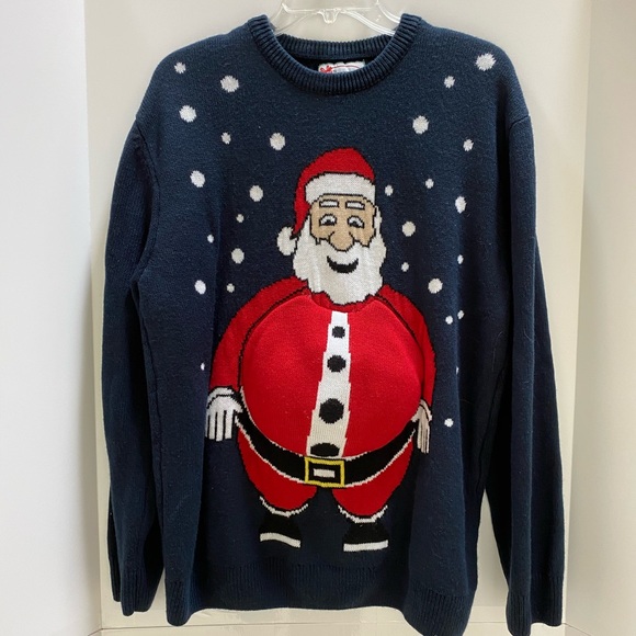 fat santa sweater